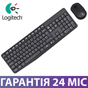 Комплект бездротовий клавіатура + миша Logitech MK235, набір безпровідна клава + мишка