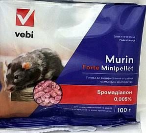 Родентицид Мурін Форте 100г
