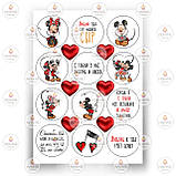 Друк їстівного фото - Вафельна папір - Чоловікам №9, фото 7