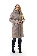 Р-56-70 Красивая женская модная весенняя удлиненная куртка- пальто, демисезонная