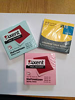 Стикери для нотаток із клейким шаром 75х75 пастель