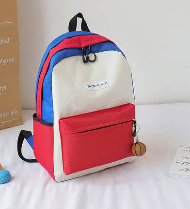 Стильний спортивний рюкзак цветоной, фото 1