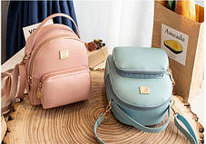 Міні рюкзак для модних дівчат, фото 2