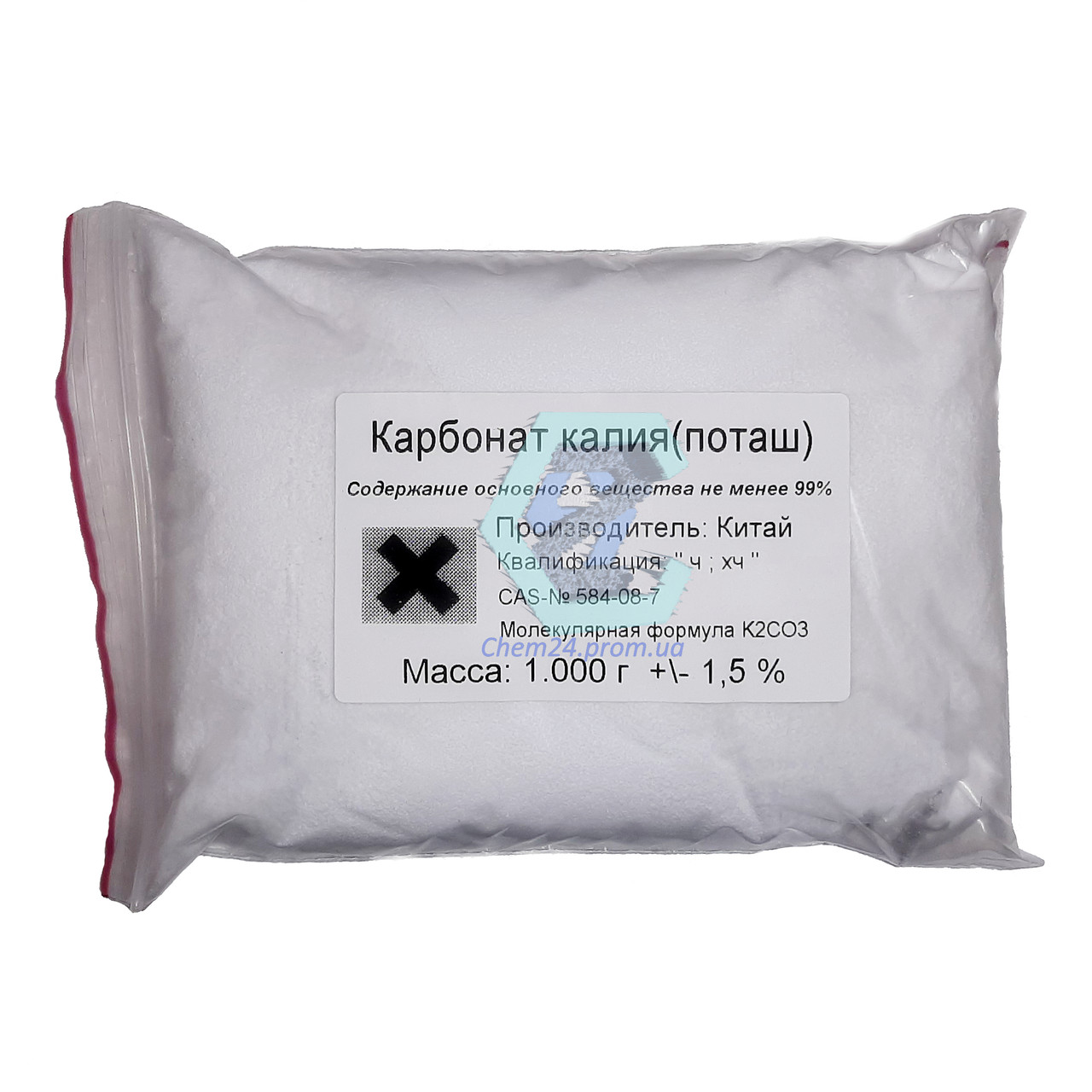 Карбонат калия(поташ) 1кг., ціна 120 грн — Prom.ua (ID#1289917056)