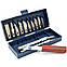 Набір макетних ножів для хобі (13 предметів) hobby knife set, фото 6