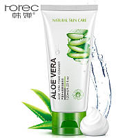 Пенка для умывания с экстрактом алоэ вера Rorec Aloe Vera Foam Cleanser, 100г