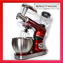 Кухонний комбайн 3в1 Royalty Line RL-PKM 2200.472.9 BG Red(блендер, м'ясорубка, тістоміс)