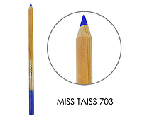 Miss Tais. Карандаши для глаз в дереве. 703 синий-электрик