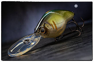 Воблер YO-Zuri Hardcore Deep Crank 60F 60мм GSAY