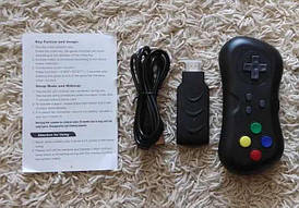 Бездротова ігрова ретро ТВ приставка консоль стік HDMI 638 ігор денді