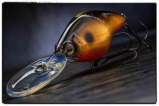 Воблер YO-Zuri Hardcore Deep Crank 60F 60мм HGBL