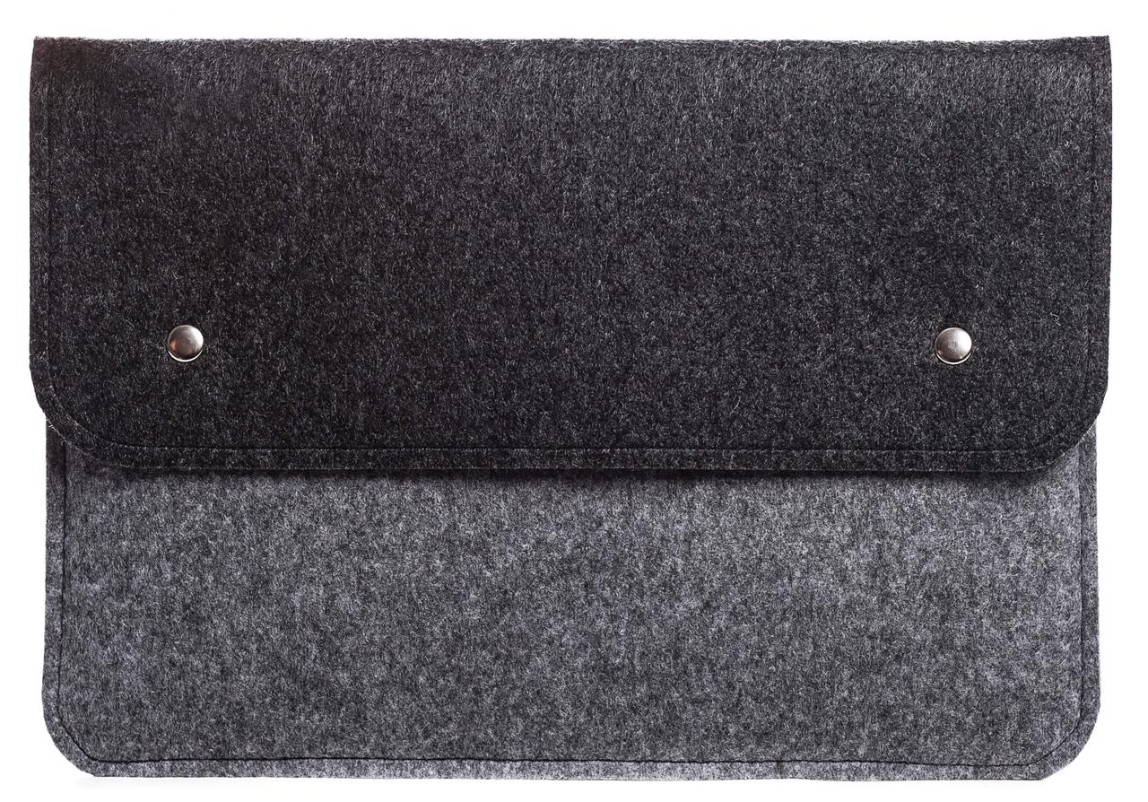 Чохол для ноутбука Felt Gmakin для Macbook Pro 14 Black/Grey (GM05-14)