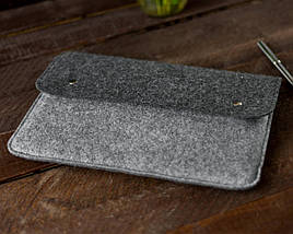 Чохол для ноутбука Felt Gmakin для Macbook Pro 14 Black/Grey (GM05-14), фото 3
