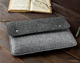 Чохол для ноутбука Felt Gmakin Macbook Pro 15 Black/Grey (GM05-15), фото 4