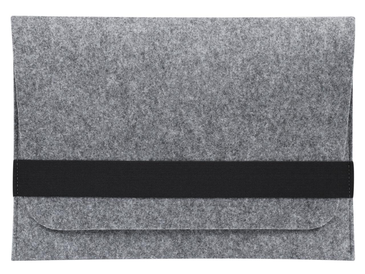 Чохол для ноутбука Felt Gmakin для Macbook Pro 14 Light/Grey горизонтальний на гумці (GM15-14)