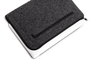 Чохол для ноутбука Felt Gmakin Macbook Pro 13 Dark Grey (GM68-13New), фото 5