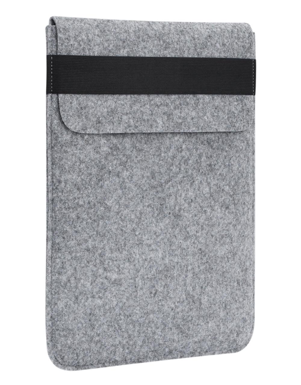 Чохол для ноутбука Felt Gmakin для Macbook Pro 14 Light/Grey вертикальний на гумці (GM16-14)