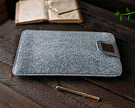 Чохол для ноутбука Felt Gmakin Macbook Air Pro 13.3 Grey/Brown (GM55), фото 5