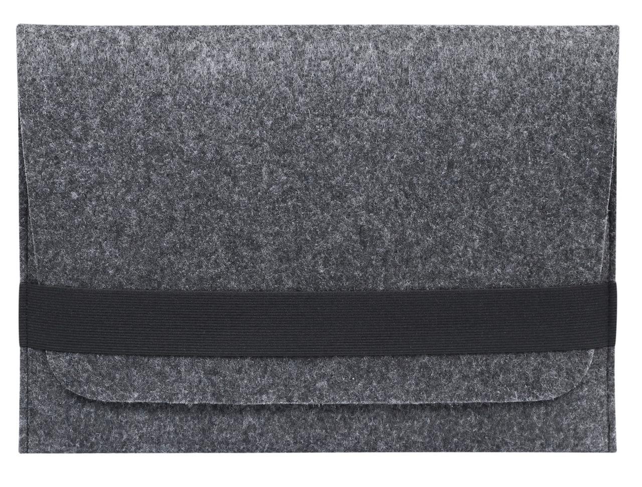 Чохол для ноутбука Felt Gmakin для Macbook Pro 14 Dark/Grey горизонтальний на гумці (GM14-14)