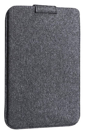 Чохол для ноутбука Felt Gmakin для Macbook Pro 14 Dark/Grey на застібці (GM56-14), фото 3