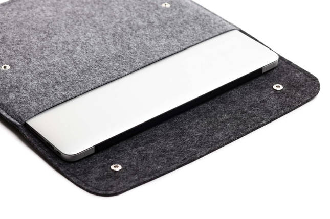 Чохол для ноутбука Felt Gmakin Macbook Pro 15 Black/Grey (GM05-15), фото 3