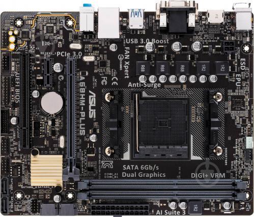 AMD Б/У, Материнская плата, ASUS, сокет FM2+, в ассортименте, 1 158 ...
