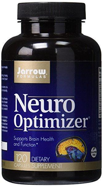 Препарат для підвищення розумової енергії і роботи мозку Jarrow Formulas Neuro Optimizer (120 кап) Оригінал!