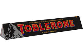 Шоколад Toblerone темний із медом і мигдалевою нугою