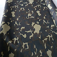 Тентова прорезинена тканина камуфляж "Дубок", ш. 150 см