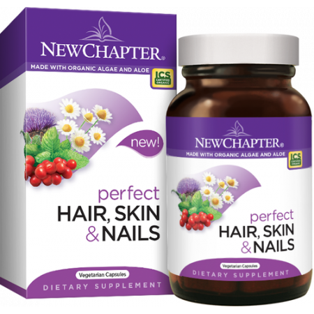 Комплекс для Оздоровлення Волосся, Шкіри та Нігтів New Chapter Perfect Hair, Skin & Nails (60 желевых капсул)