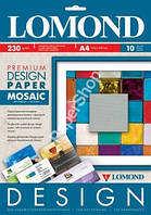 Папір Lomond Premium глянсовий Мозайка 230 г/м А4 10 аркушів код 0930041