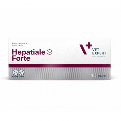 VetExpert Hepatiale Forte (40 таб)-гепатопротектор для котів і собак вагою до 15 кг (200159)