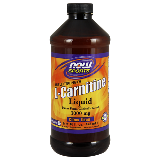 Жіросжігателя NOW L-Carnitine Liquid 3000 mg (473 мл) Оригінал! (335204)