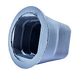 Муфта заглушка на квадратну трубу, фото 2