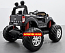 Дитячий електромобіль Позашляховик Джип Ford Ranger Monster Truck Ліцензія Чорний. Монстер Трак, фото 7