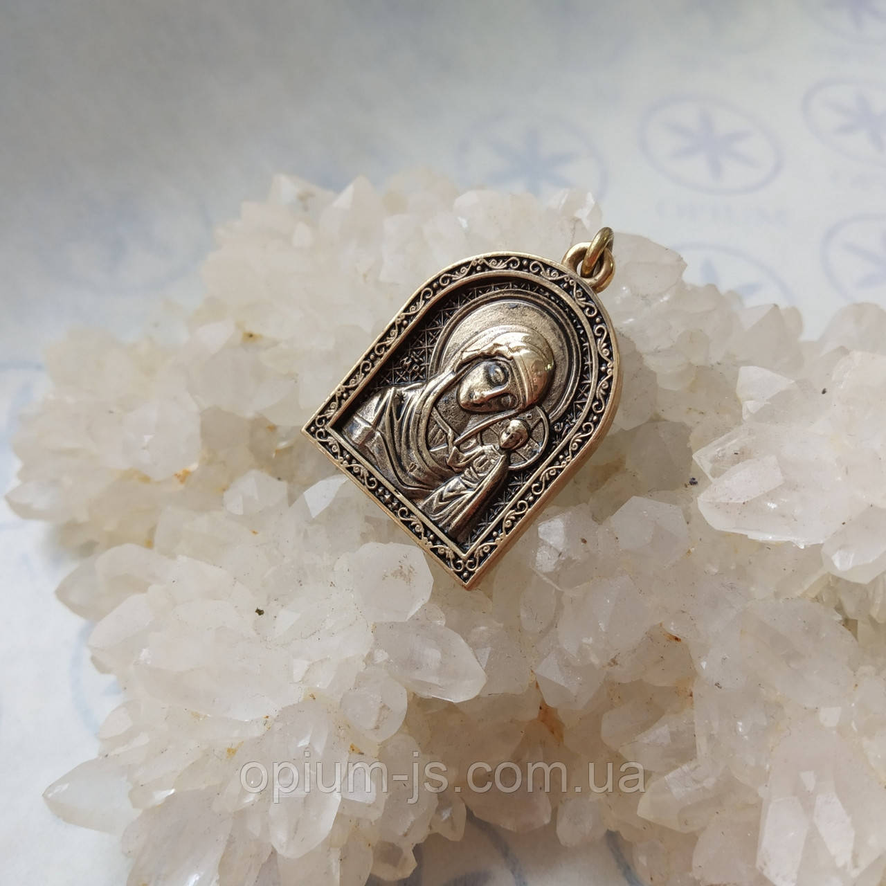 Ладанка Икона Божьей Матери Из Бронзы — Купить Недорого на Bigl.ua ...