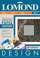 Бумага Lomond Premium матовая Кожа 230 г/м А4 10 л код 0917141