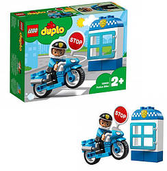 Конструктор LEGO Duplo Поліцейський мотоцикл