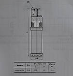 Насос 1000-4 AUTO ALBA занурювальний відцентровий, фото 9