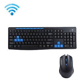 Бездротова клавіатура і миша HK3800 Wireless Набір ігрова клавіатура і мишка комп'ютерна