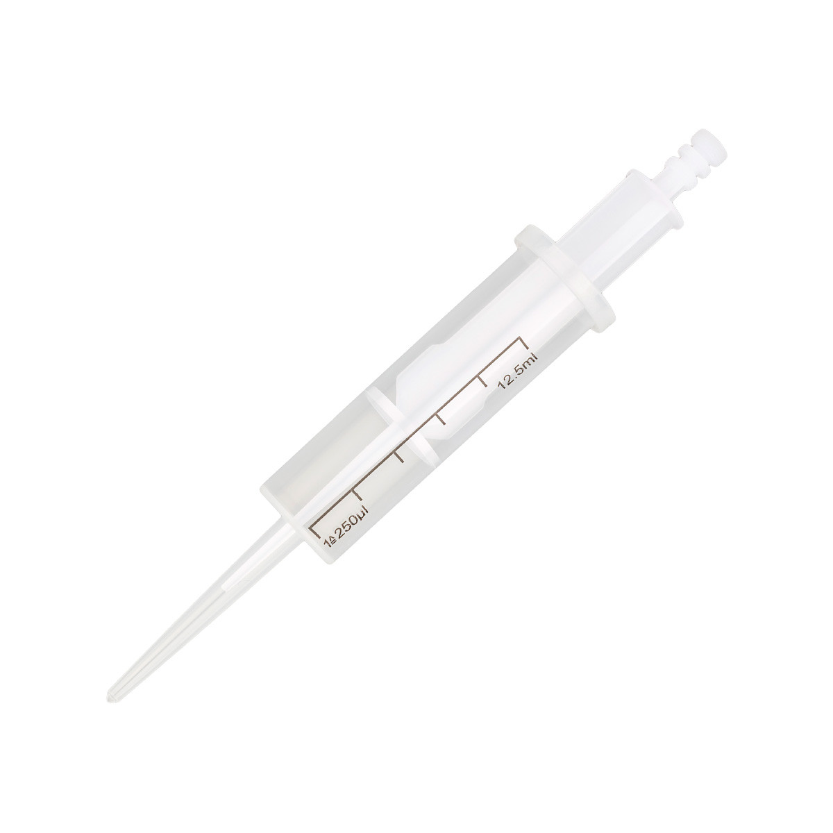 Наконечники 12500 мкл для дозатора-степпера тип Eppendorf без фільтра нестерильні (100 шт в упаковці)