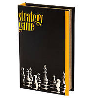 Книга-сейф на ключе Стратегическая игра "Шахматы" 26*17*5 см (0001-041)