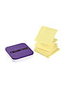 3М Post-It Z-образні стікери R330 76х76 мм 6 блоків 100 л жовті, фото 3