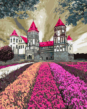 Картина за номерами 40х50 см Brushme Мирський замок в кольорах (GX 3288)