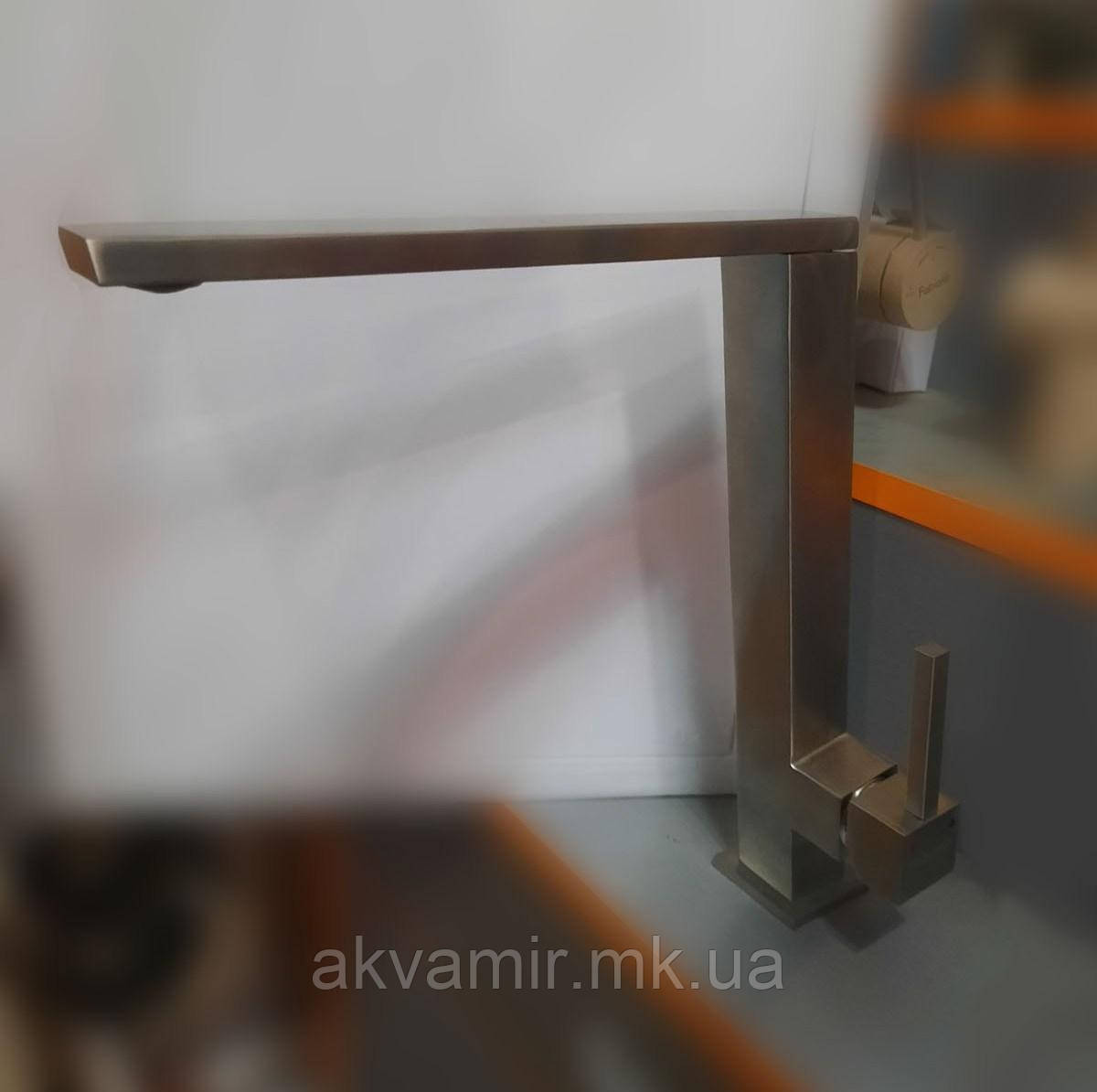 Змішувач Fabiano FKM 54 SS (нерж. сталь) для кухні, фото 1