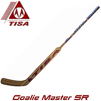 Клюшка хоккейная для взрослых деревянная TISA Goalie Master SR длина 66 см