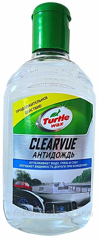 Антидощ Turtle wax Clear Vue Rain Repelent 300 мл.