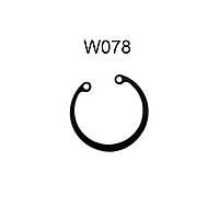Стопорное кольцо W078