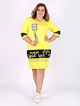 Сукня жіноча розмір 56.58 колір Жовтий