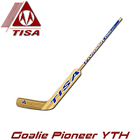 Клюшка хоккейная вратарская для взрослых деревянная TISA Goalie Pioneer YTH длина 45 см